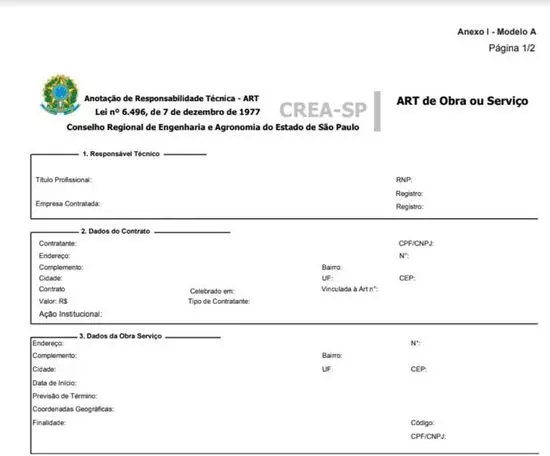 Emissão Anatoção Responsábilidade Técnica Emissão Anatoção Responsábilidade Técnica
